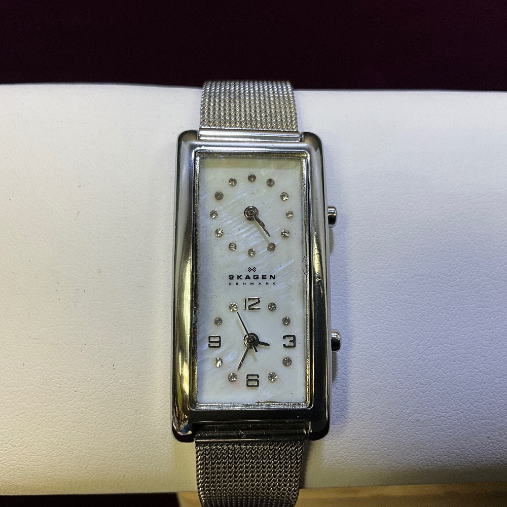 Skagen Denmark Women's Dual Time Quartz Watch